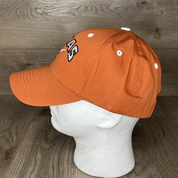 Texas Longhorns Burnt Orange NCAA Adjustable Captivating Headgear Ball Cap - Picture 4 of 11